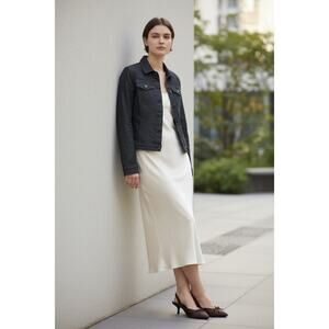 BANANA REPUBLIC  XS Denim Blue Jean Jacket Dark Wash